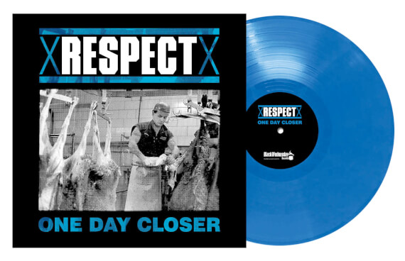 X RESPECT X "ONE DAY CLOSER" LP (niebieski)