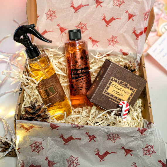 Zestaw Świąteczny: Tonik & Szampon & Pomada do włosów