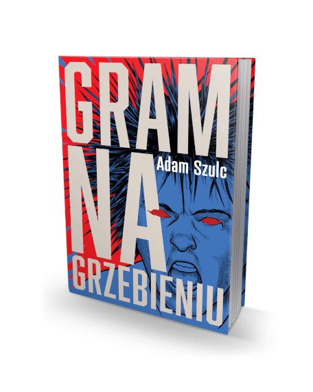 Książka „Gram na grzebieniu” - Adam Szulc, wersja limitowana
