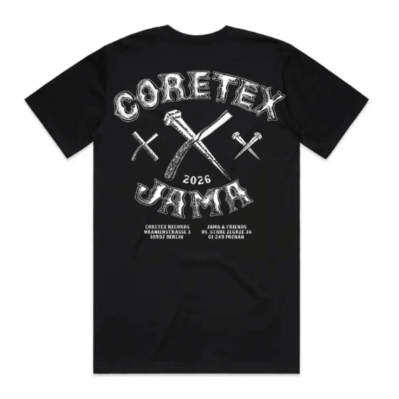 T-Shirt - Koszulka - Jama x Coretex, czarna