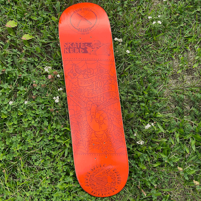 Deck - Adam Szulc Barber x Skatenerd.pl x Tattoo.pl