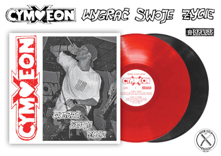 CYMEON X „WYGRAĆ SWOJE ŻYCIE”-LP (REFUSE RECORDS) 1992 / 2022 (czarny)