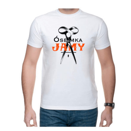 T-Shirt - Koszulka - Ósemka Jamy, biała