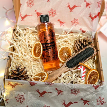 Zestaw Świąteczny: Szampon & Szczotka do włosów