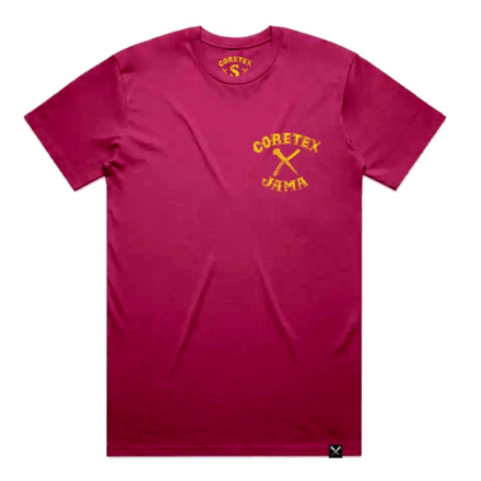 T-Shirt - Koszulka - Jama x Coretex, burgund